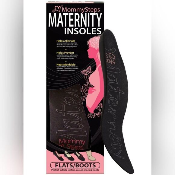 💛NIB MommySteps Maternity Insoles Casual/Flats Size 7.5-8 - Picture 2 of 12